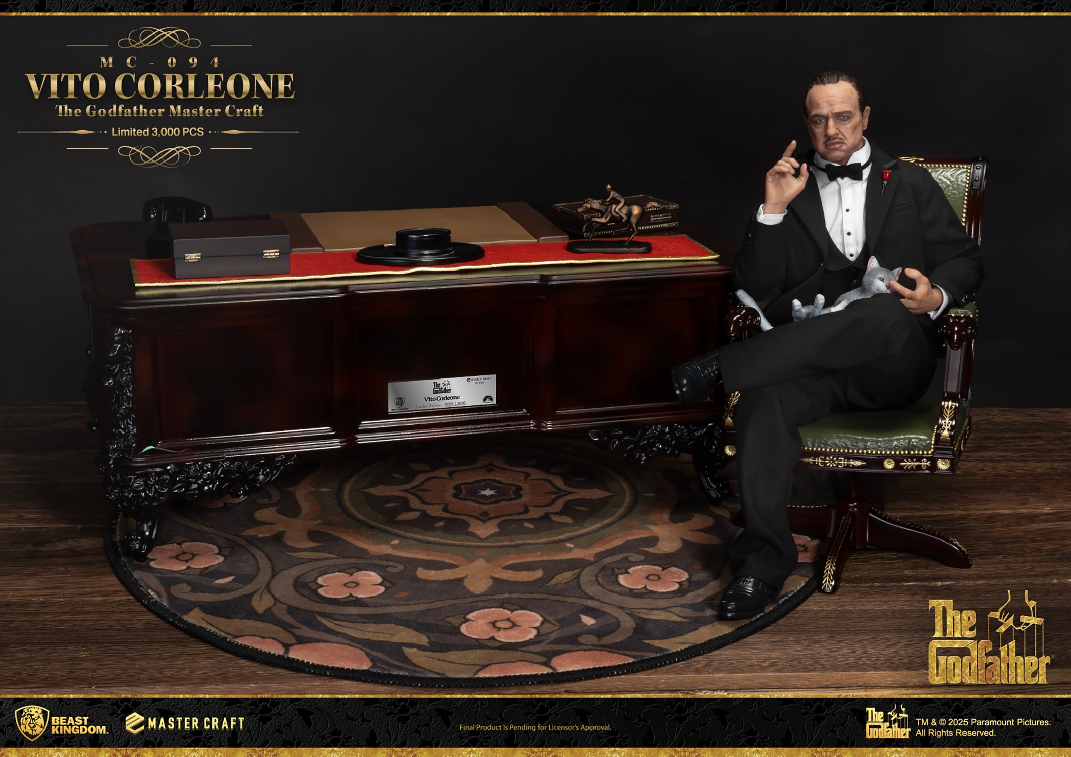 The Godfather Vito Corleone Statues  (Prototype Shown) View 10