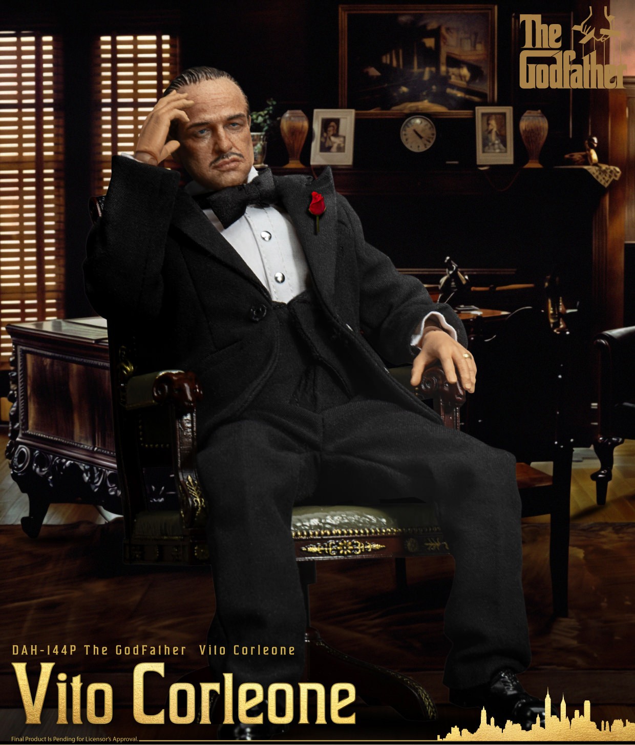 The Godfather Vito Corleone Action Figure  (Prototype Shown) View 3