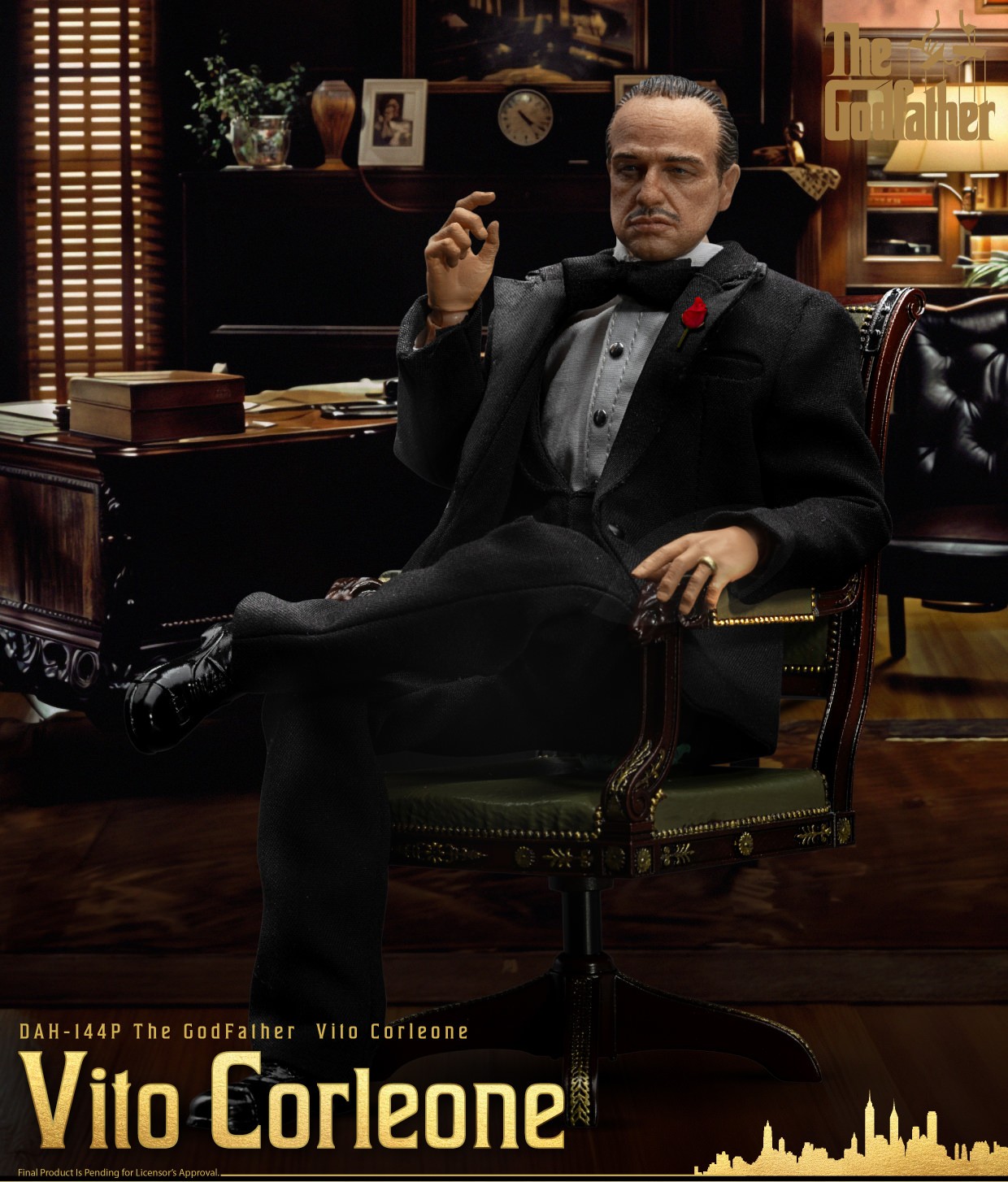 The Godfather Vito Corleone Action Figure  (Prototype Shown) View 4