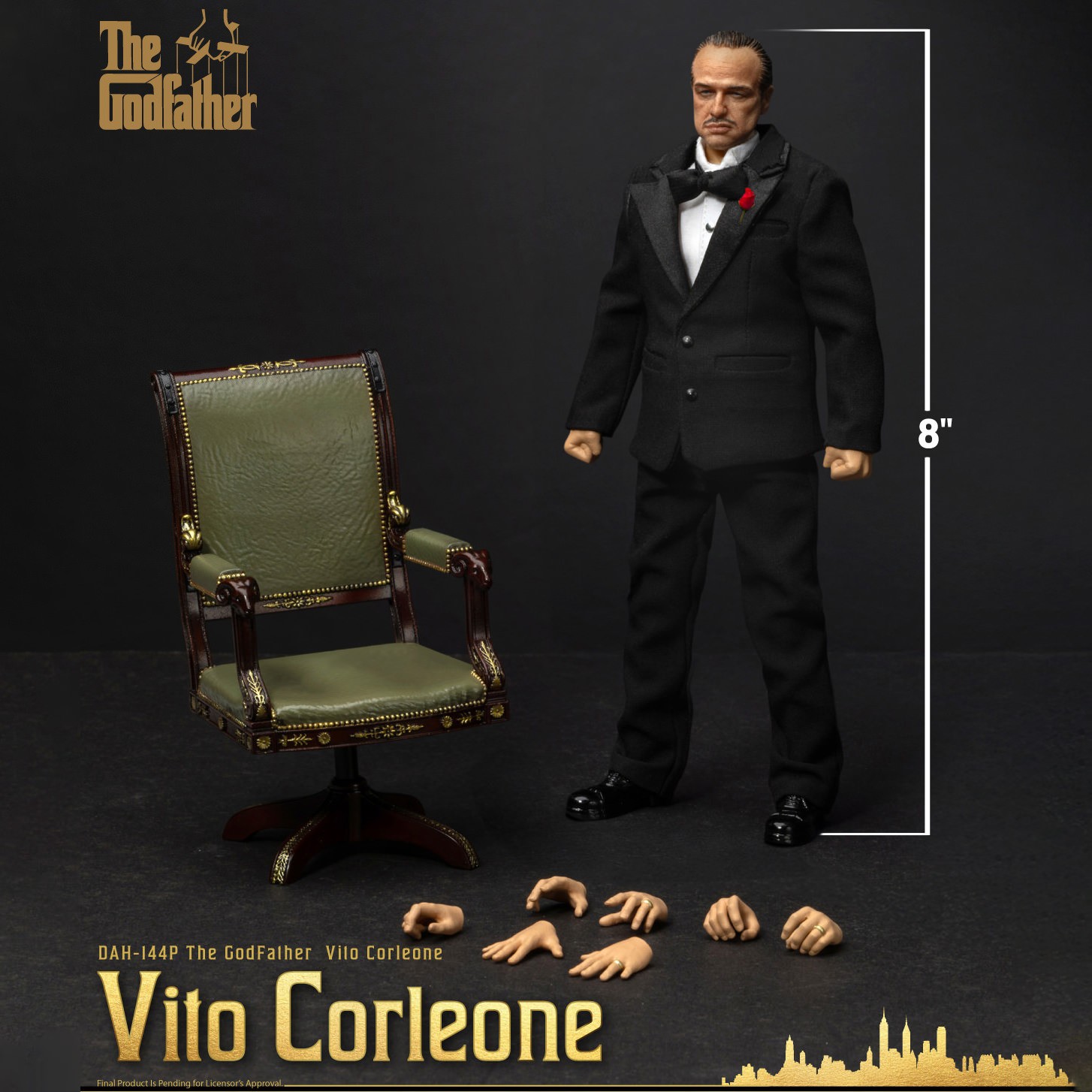 The Godfather Vito Corleone Action Figure  (Prototype Shown) View 2