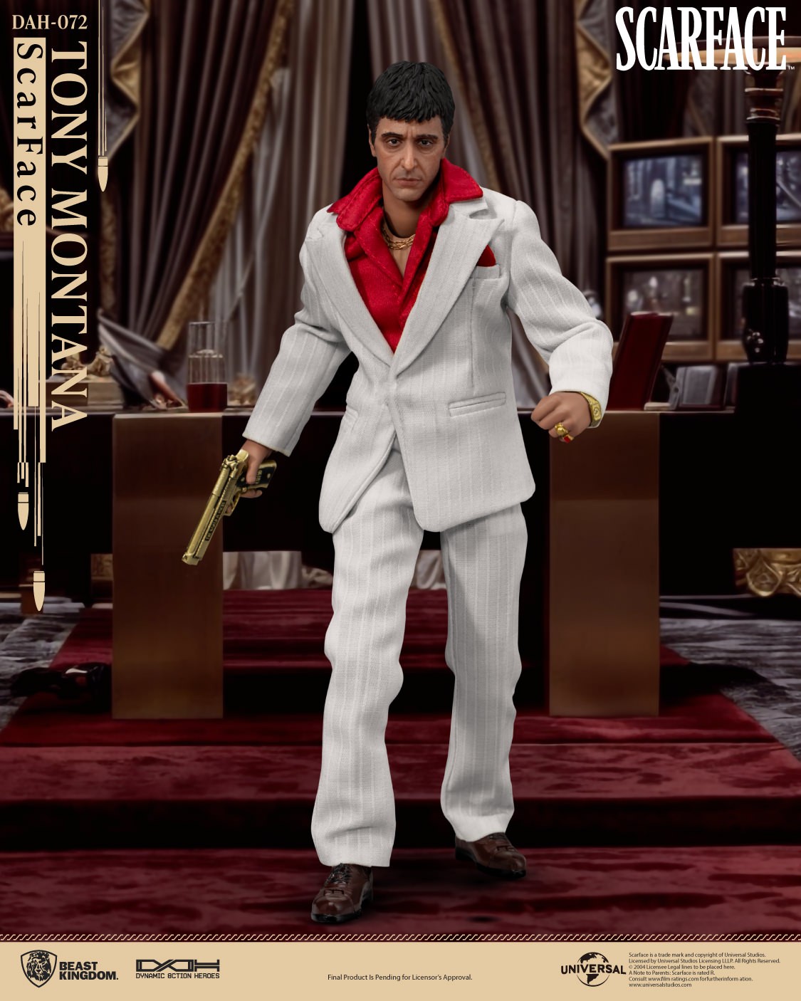 Scarface Tony Montana Action Figure  (Prototype Shown) View 6