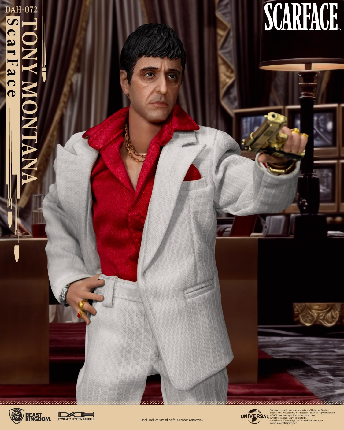 Scarface Tony Montana Action Figure  (Prototype Shown) View 7