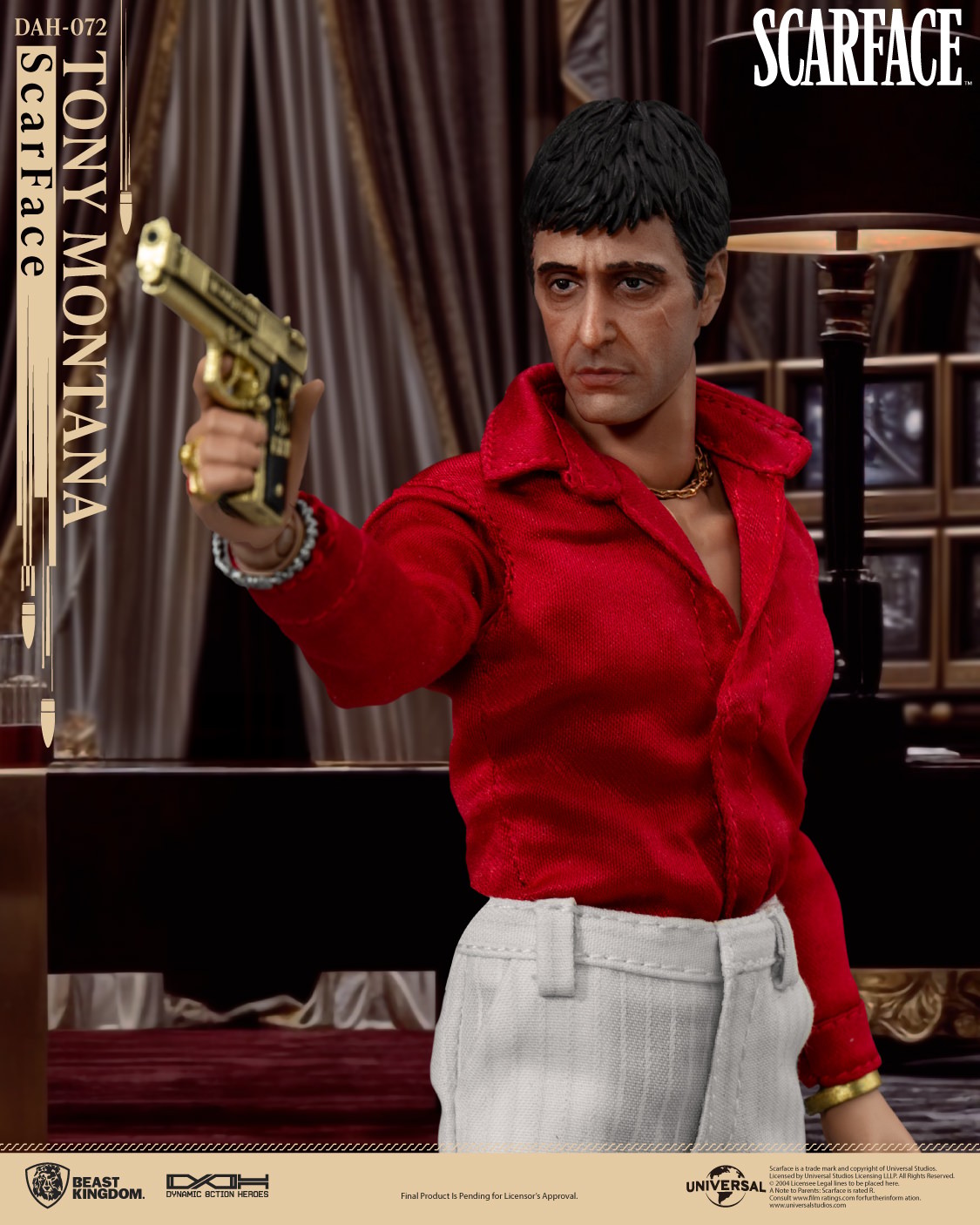 Scarface Tony Montana Action Figure  (Prototype Shown) View 8