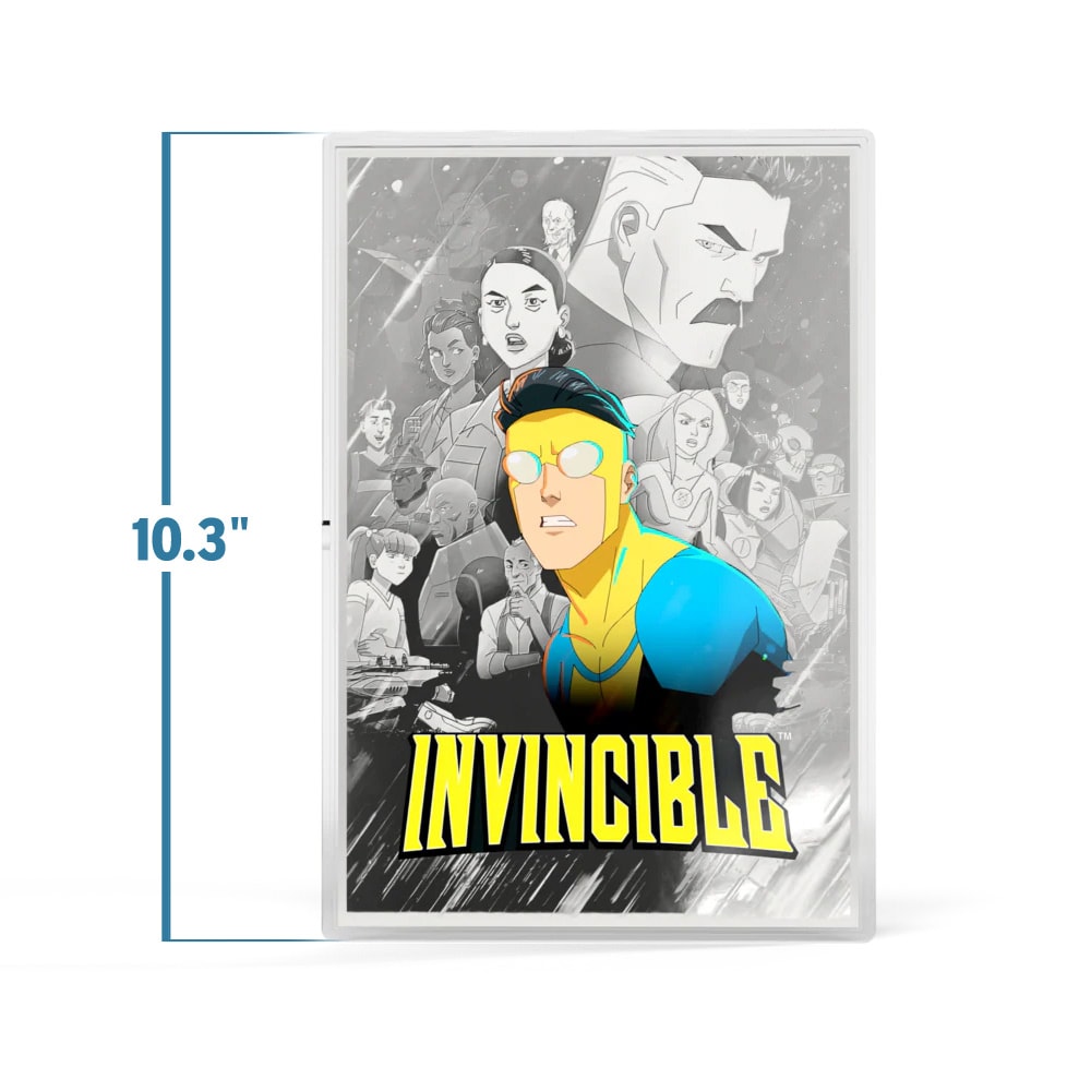 Invincible Invincible™ Season 1 Poster Silver Collectible  (Prototype Shown) View 2