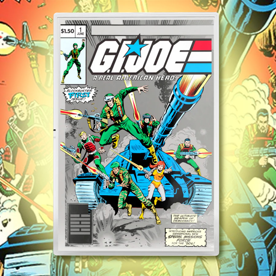 G.I. Joe G.I. Joe A Real American Hero Vol.1 Silver Collectible  (Prototype Shown) View 1