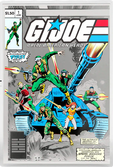 G.I. Joe G.I. Joe A Real American Hero Vol.1 Silver Collectible  (Prototype Shown) View 7