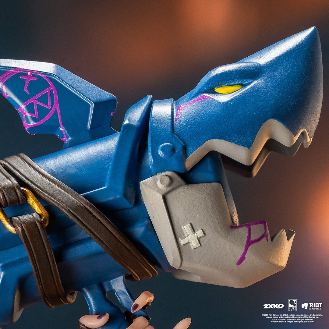 League of Legends 2XKO: Jinx & Warwick 1:10 Scale Statue  (Prototype Shown) View 5