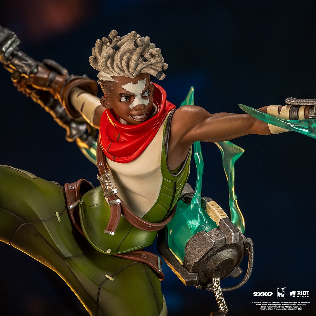 League of Legends 2XKO: Ekko & Ahri 1:10 Scale Statue  (Prototype Shown) View 4