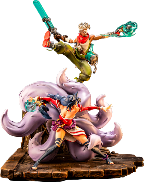 League of Legends 2XKO: Ekko & Ahri 1:10 Scale Statue  (Prototype Shown) View 9