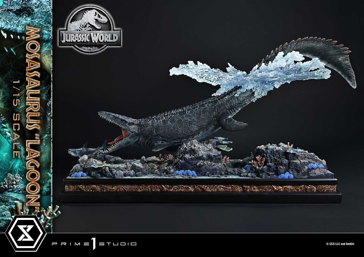 Jurassic Park Mosasaurus "Lagoon" Statues  (Prototype Shown) View 7