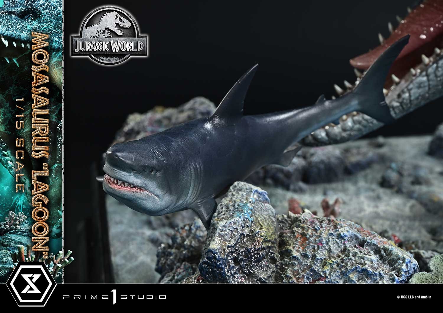 Jurassic Park Mosasaurus "Lagoon" Statues  (Prototype Shown) View 14