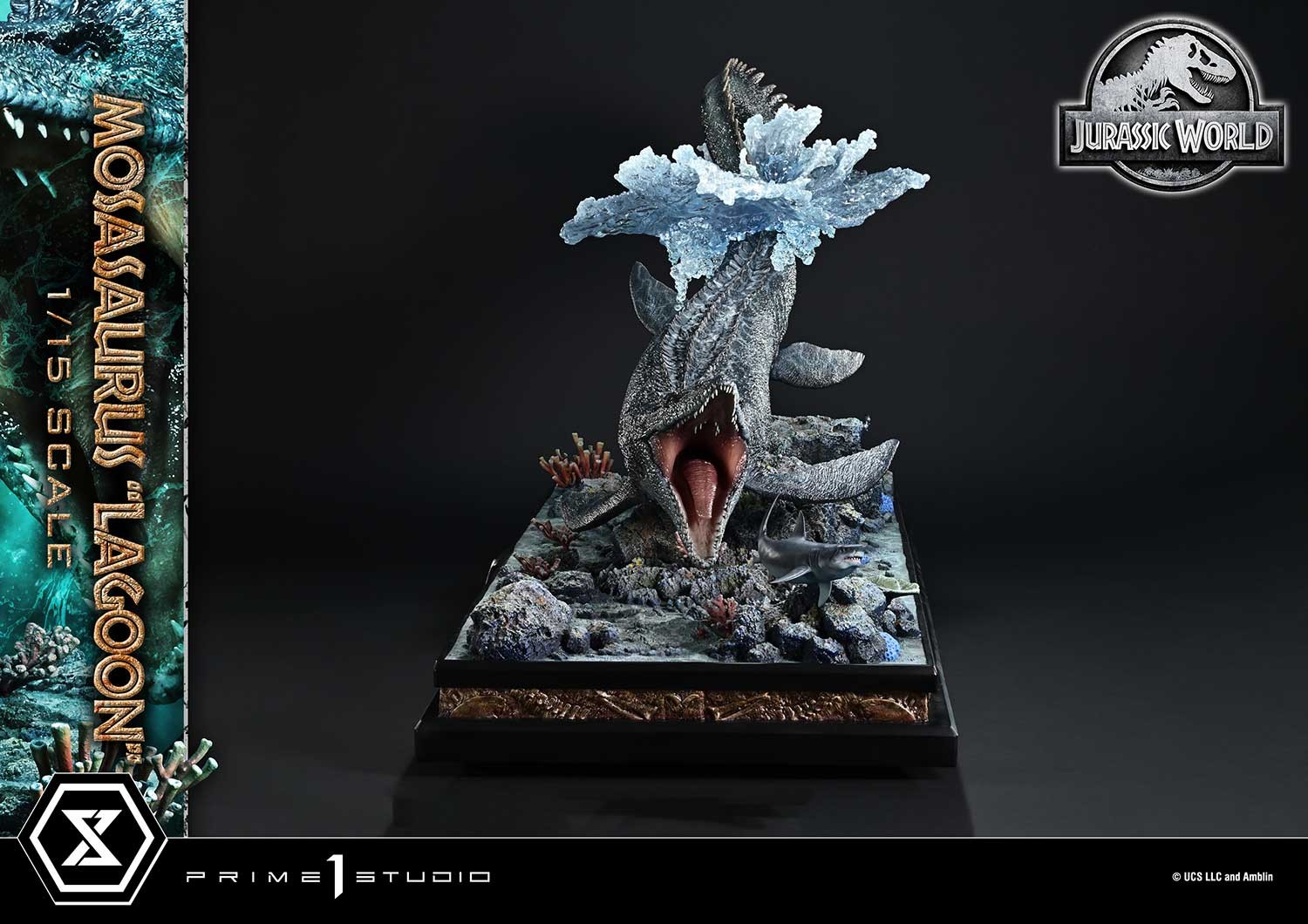 Jurassic Park Mosasaurus "Lagoon" (Bonus Version) Statues  (Prototype Shown) View 8