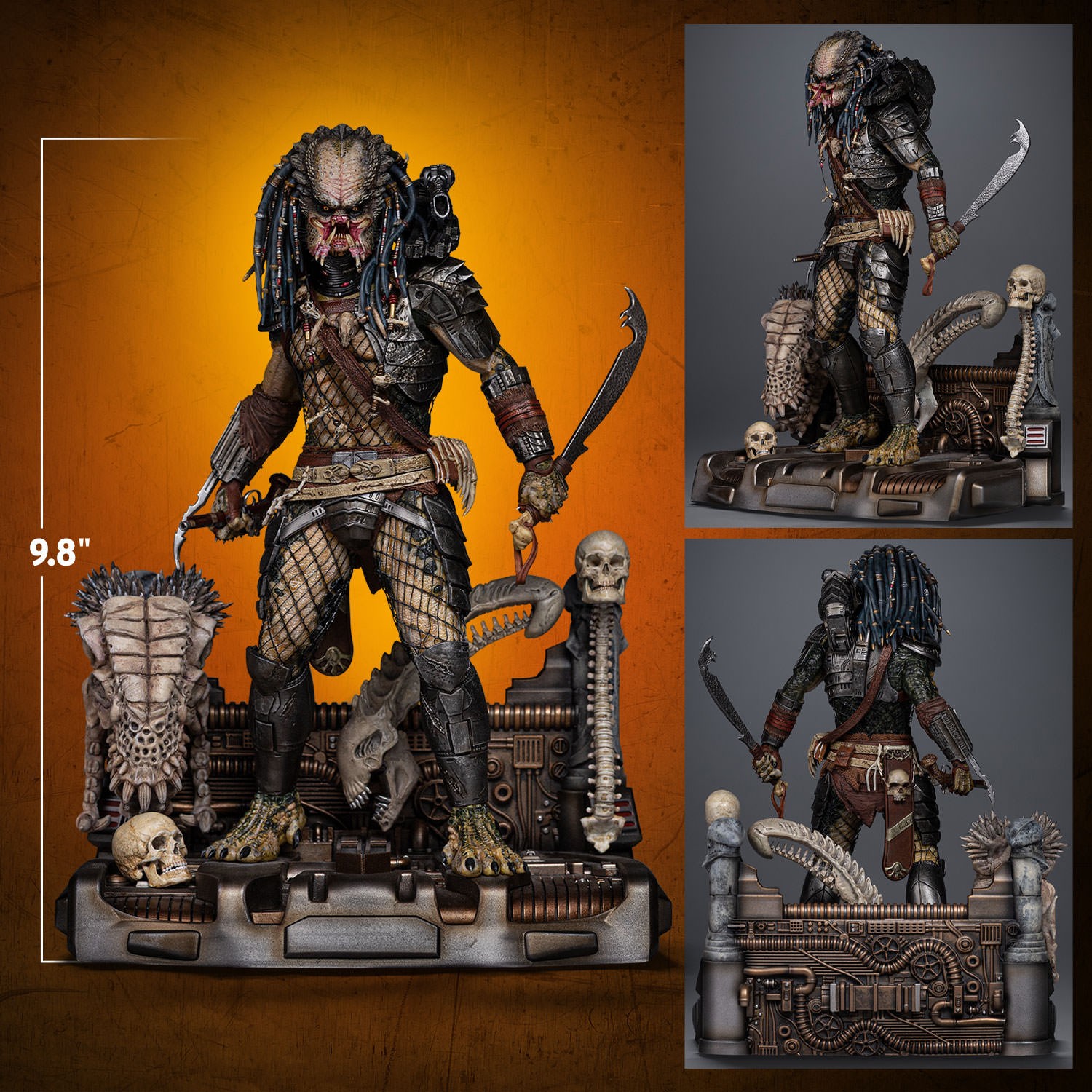 Greyback (Elder Predator) 1:10 Art Scale Statue by Iron Studios