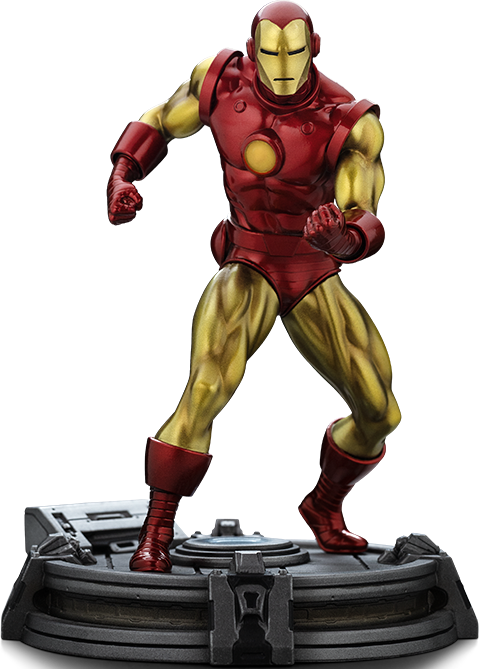 Marvel Iron Man (Metallic Comics) 1:10 Scale Statue  Exclusive Edition (Prototype Shown) View 15