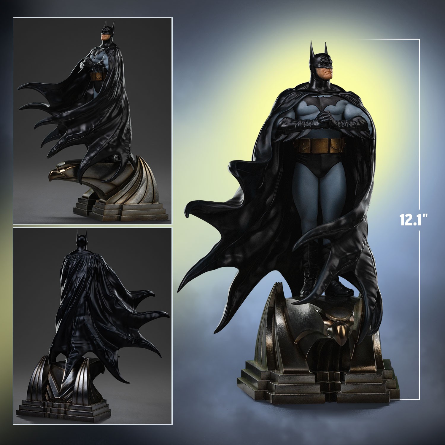DC Comics Batman (Alex Ross) 1:10 Scale Statue  Exclusive Edition (Prototype Shown) View 2