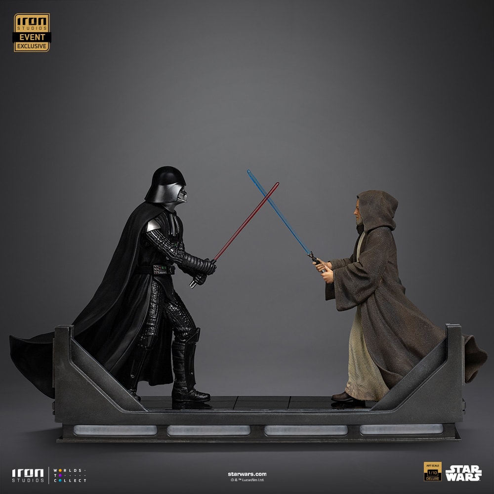 Star Wars Darth Vader vs Obi-Wan Kenobi Deluxe 1:10 Scale Statue  Exclusive Edition (Prototype Shown) View 10