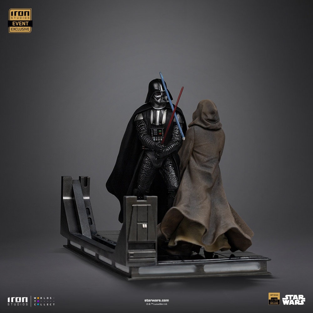 Star Wars Darth Vader vs Obi-Wan Kenobi Deluxe 1:10 Scale Statue  Exclusive Edition (Prototype Shown) View 11