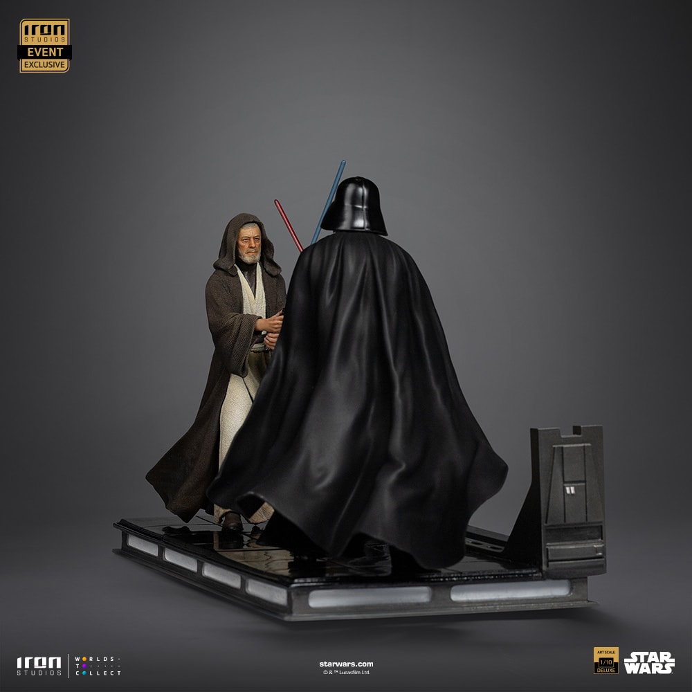 Star Wars Darth Vader vs Obi-Wan Kenobi Deluxe 1:10 Scale Statue  Exclusive Edition (Prototype Shown) View 12