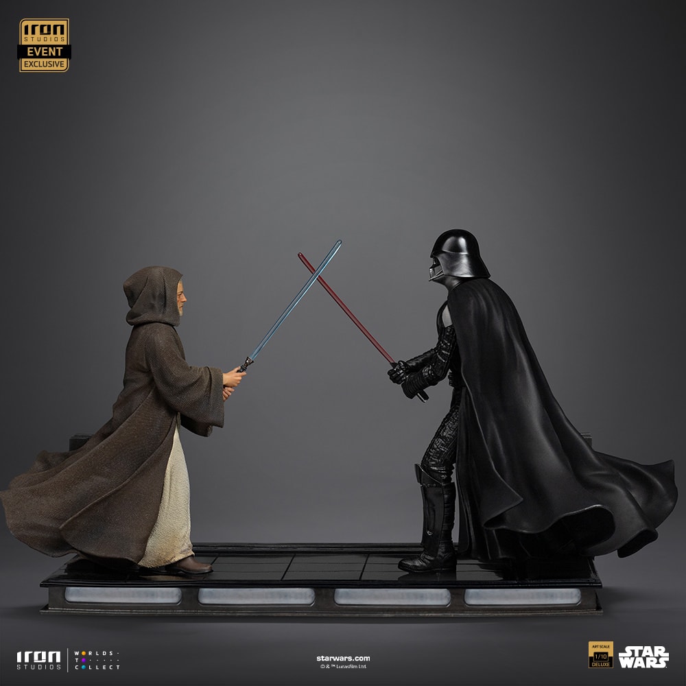 Star Wars Darth Vader vs Obi-Wan Kenobi Deluxe 1:10 Scale Statue  Exclusive Edition (Prototype Shown) View 13