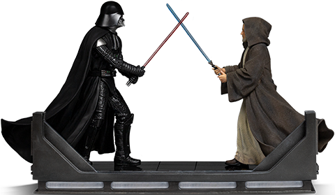 Star Wars Darth Vader vs Obi-Wan Kenobi Deluxe 1:10 Scale Statue  Exclusive Edition (Prototype Shown) View 14