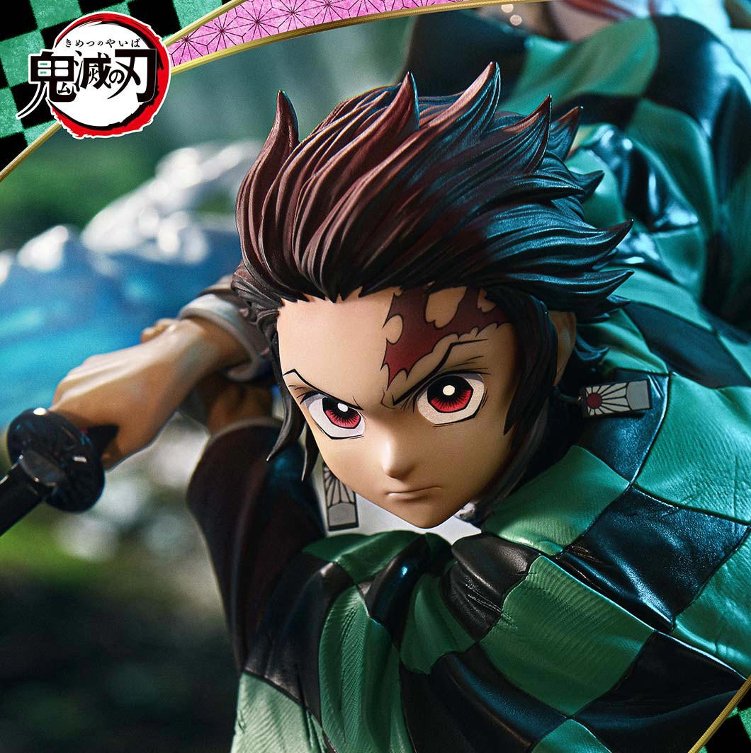 Demon Slayer Kamado Tanjiro & Kamado Nezuko Statues  (Prototype Shown) View 4