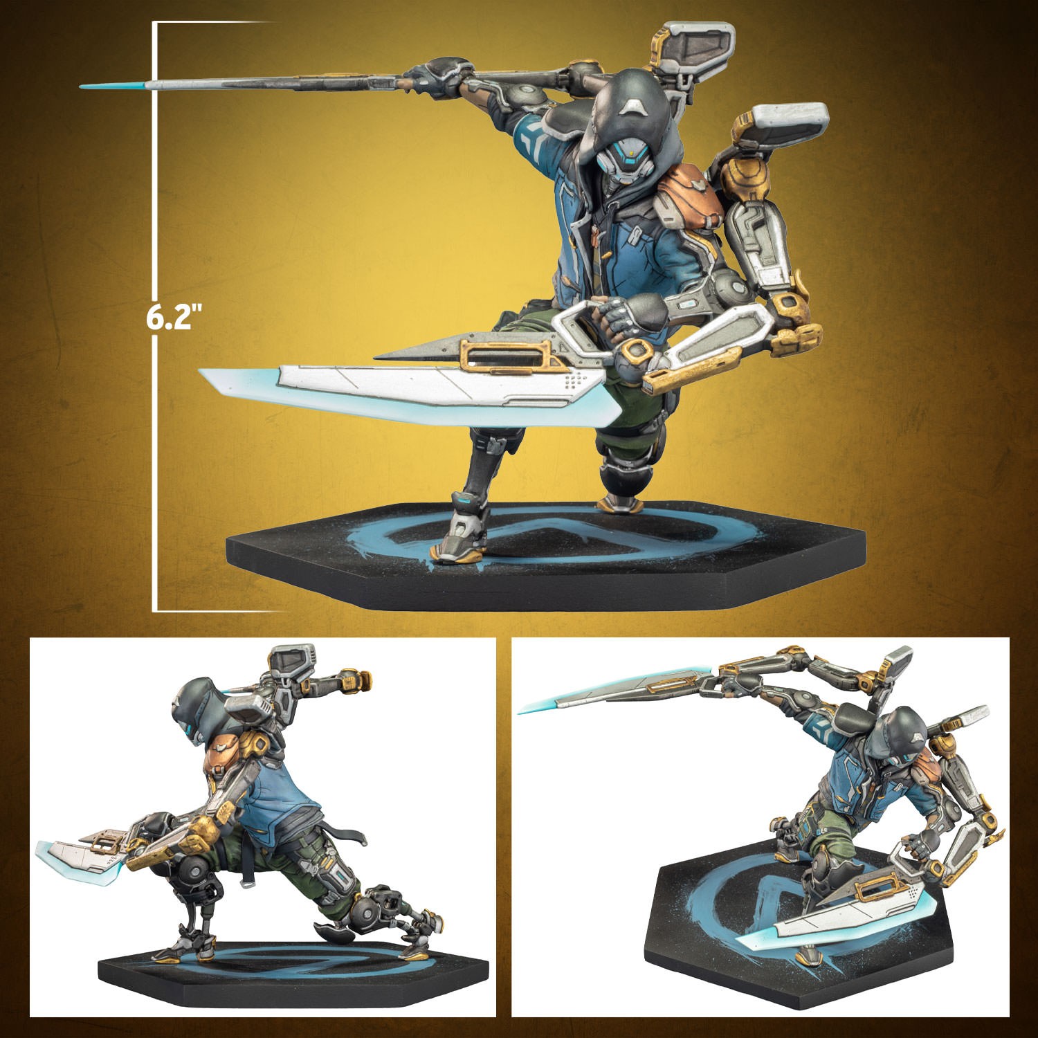 Borderlands Rafa PVC Figure  (Prototype Shown) View 2