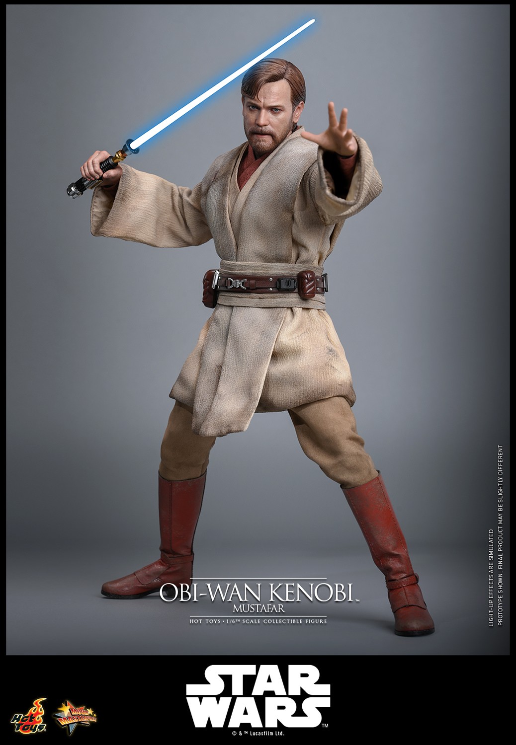 Star Wars Obi-Wan Kenobi™ (Mustafar) Sixth Scale Figure  (Prototype Shown) View 8