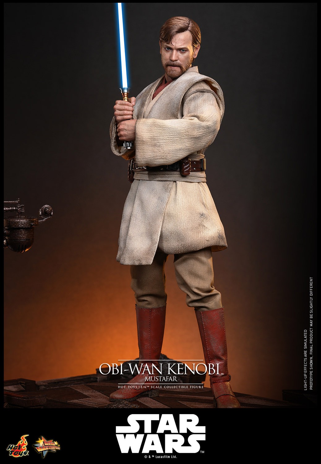 Obi-Wan Kenobi™ (Mustafar) Sixth Scale Figure by Hot Toys