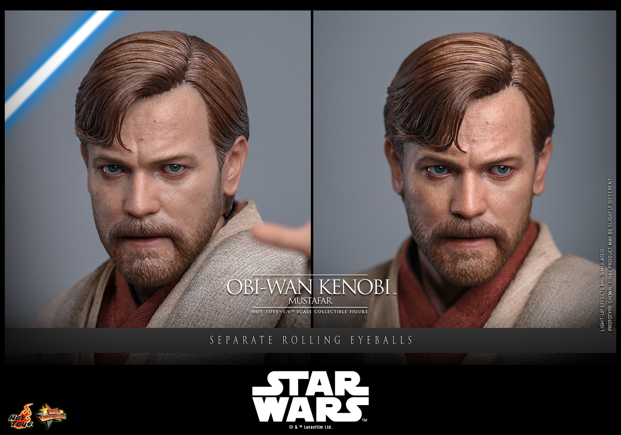 Star Wars Obi-Wan Kenobi™ (Mustafar) Sixth Scale Figure  (Prototype Shown) View 9