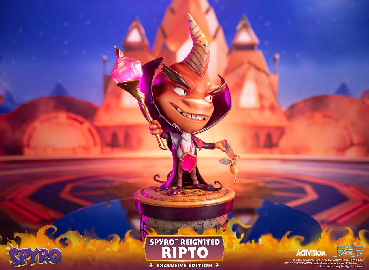 Spyro Ripto (Exclusive Edition) Statues  (Prototype Shown) View 1