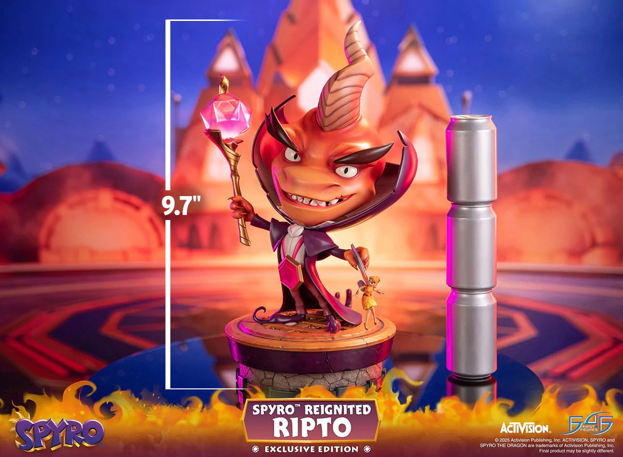Spyro Ripto (Exclusive Edition) Statues  (Prototype Shown) View 2