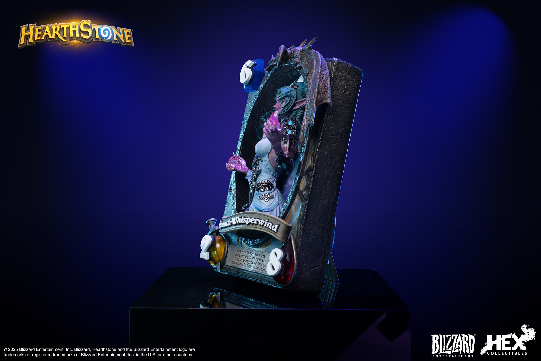Warcraft Tyrande Whisperwind 3D Art Frame Statues  (Prototype Shown) View 14