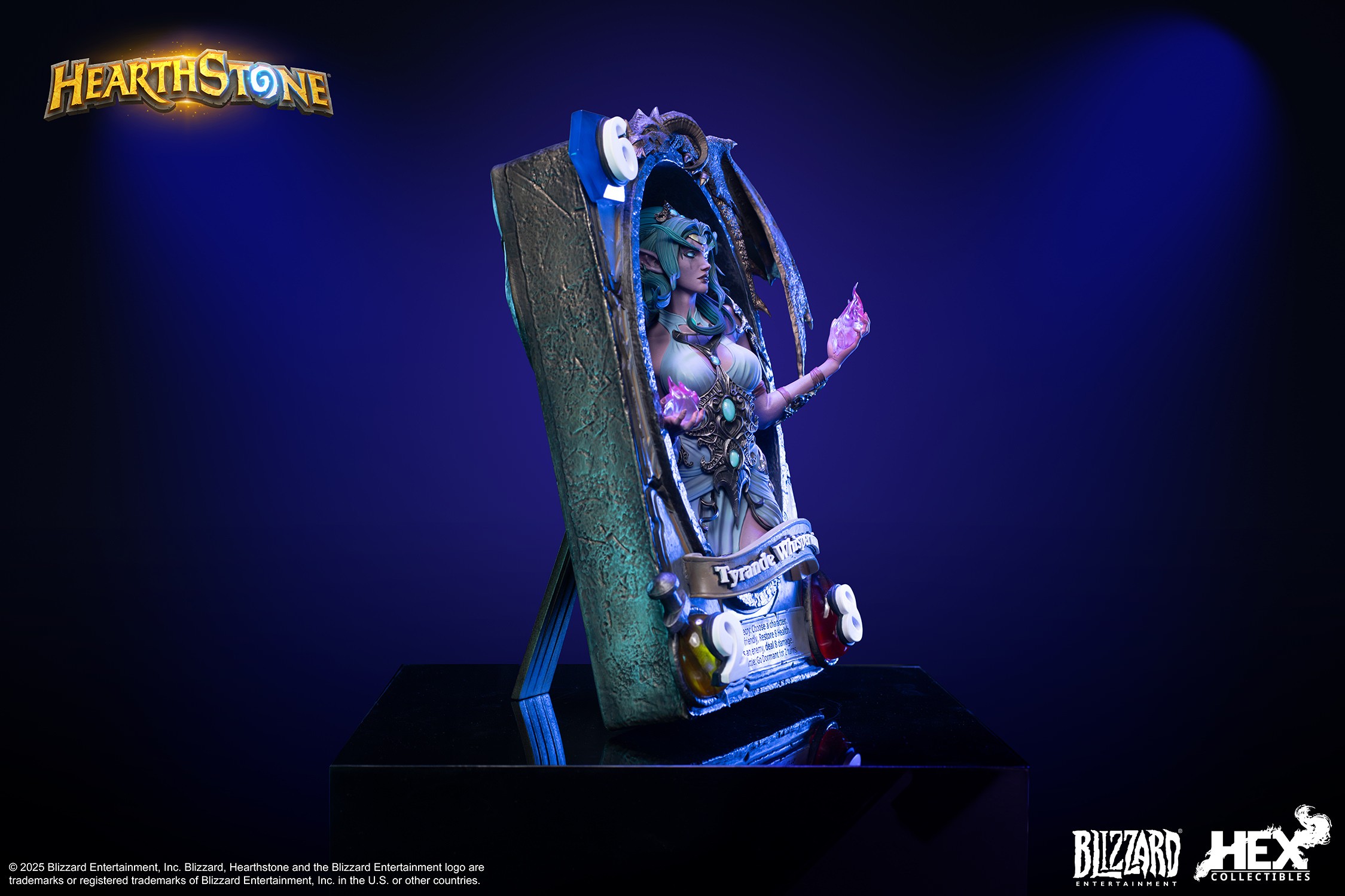 Warcraft Tyrande Whisperwind 3D Art Frame Statues  (Prototype Shown) View 17