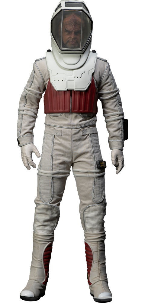 Star Trek Lt. Commander Worf in EVA Suit Sixth Scale Figure  (Prototype Shown) View 13