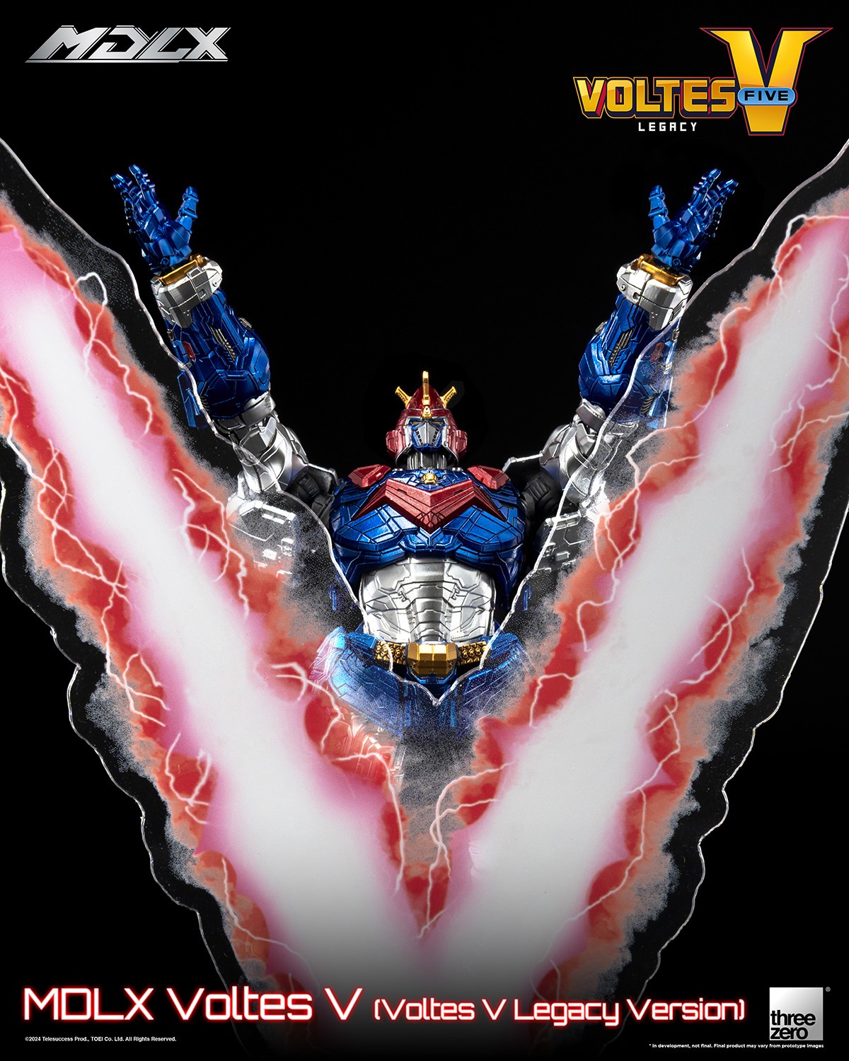Voltes V Voltes V (Voltes V Legacy Version) MDLX Action Figure  (Prototype Shown) View 14