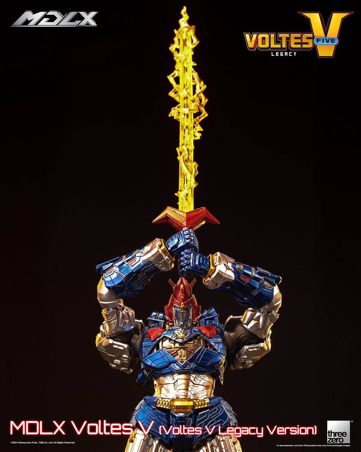 Voltes V Voltes V (Voltes V Legacy Version) MDLX Action Figure  (Prototype Shown) View 8