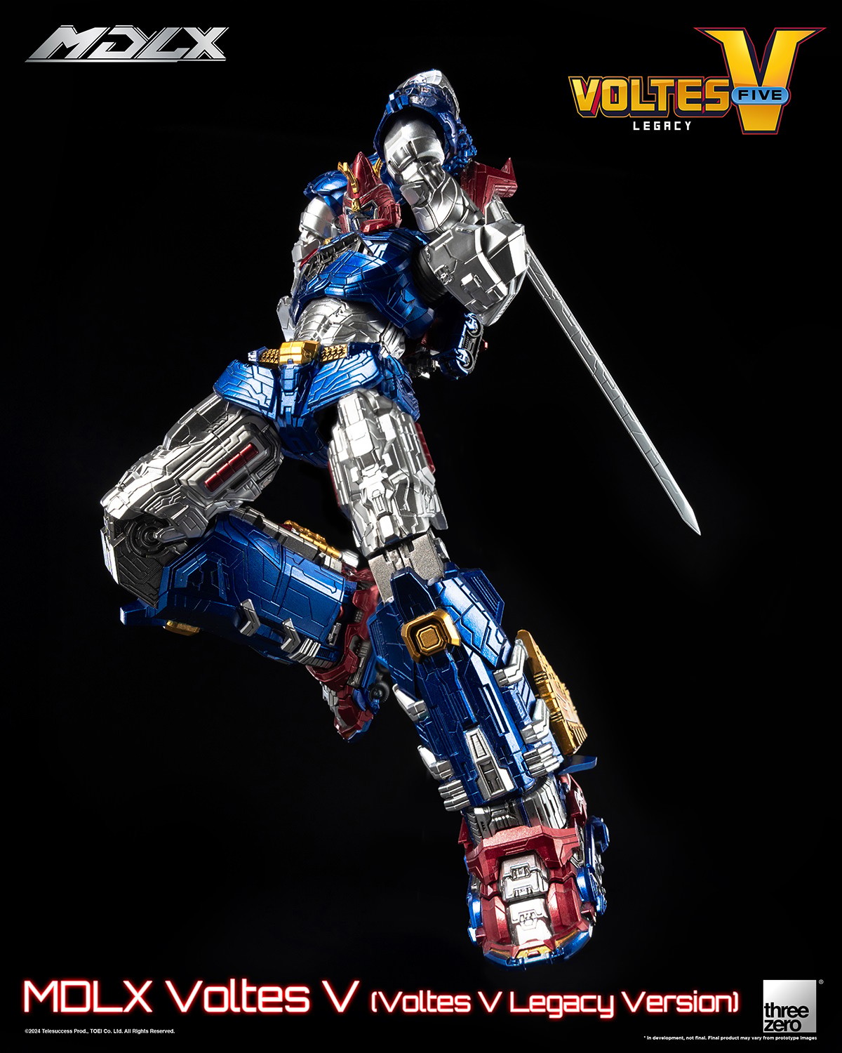 Voltes V Voltes V (Voltes V Legacy Version) MDLX Action Figure  (Prototype Shown) View 9