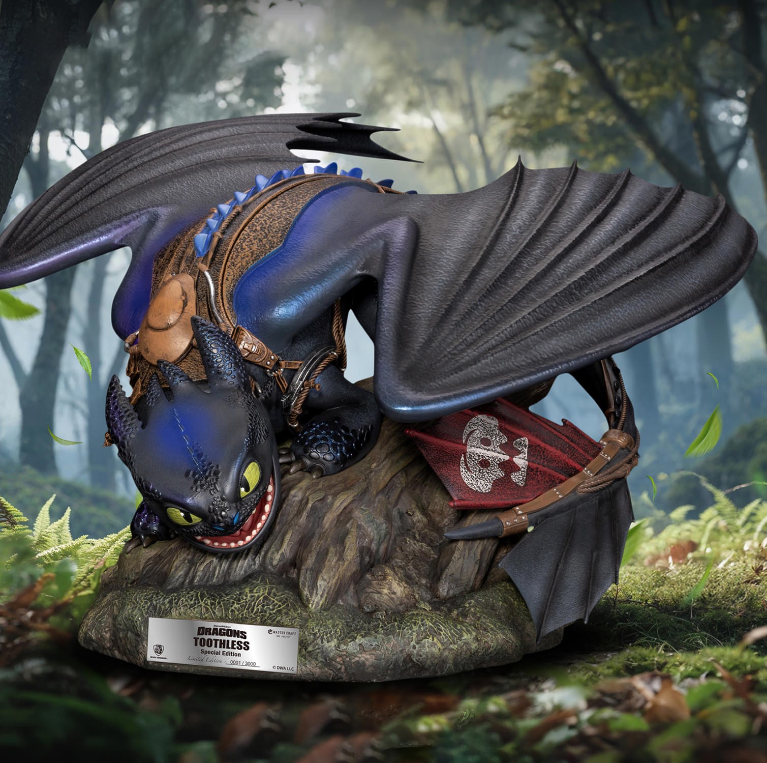How to Train Your Dragon Toothless (Special Edition) Statues  (Prototype Shown) View 1