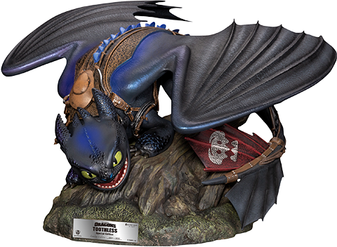 How to Train Your Dragon Toothless (Special Edition) Statues  (Prototype Shown) View 10