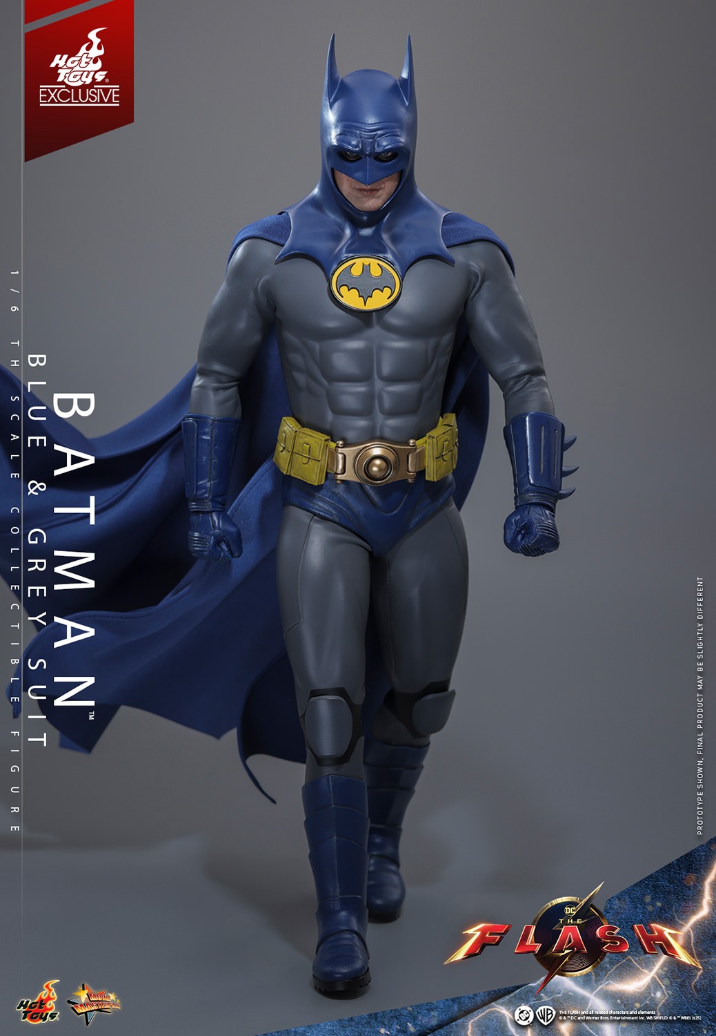 DC Comics Batman™ (Blue & Grey Suit) Sixth Scale Figure  (Prototype Shown) View 9