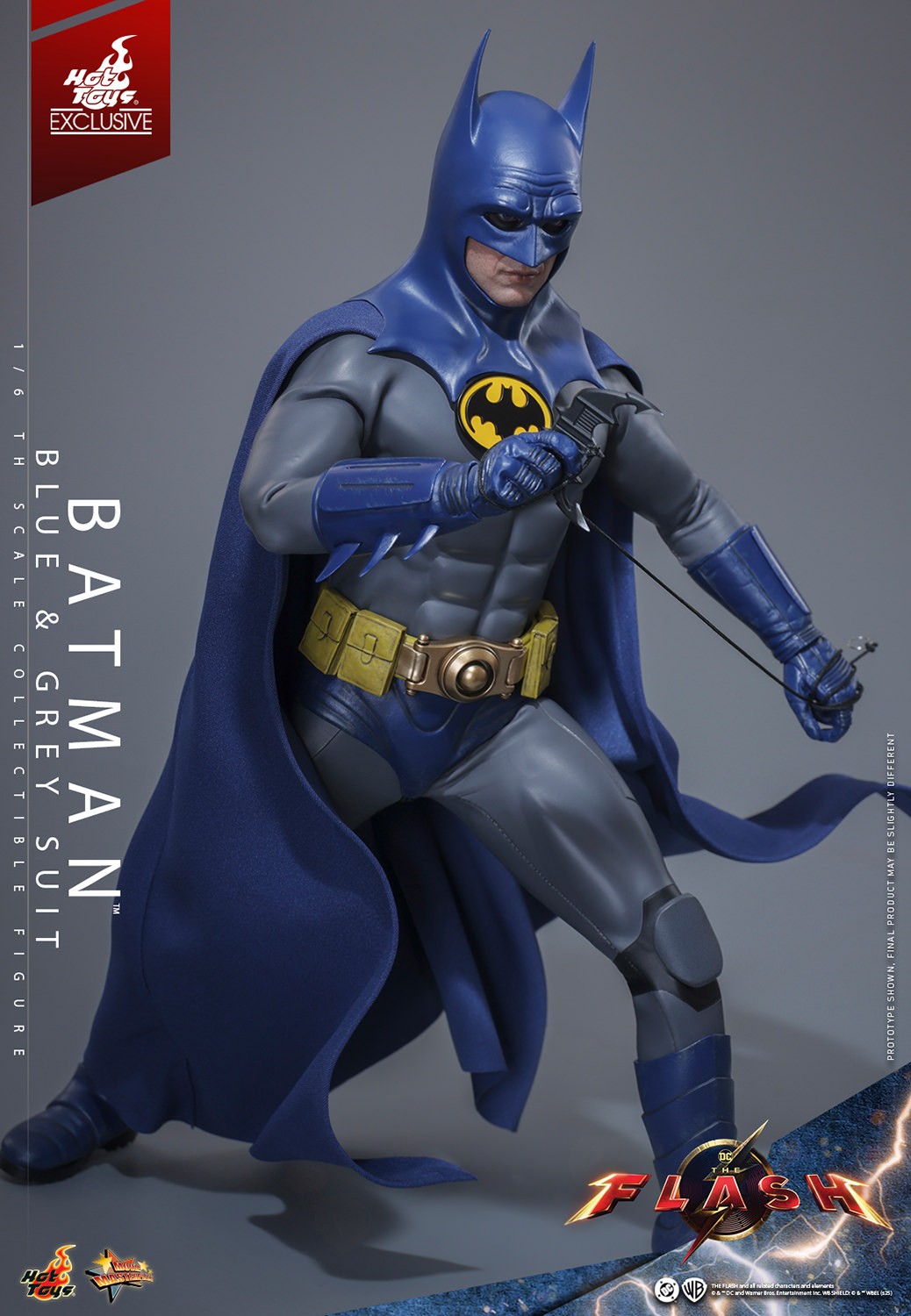 DC Comics Batman™ (Blue & Grey Suit) Sixth Scale Figure  (Prototype Shown) View 10