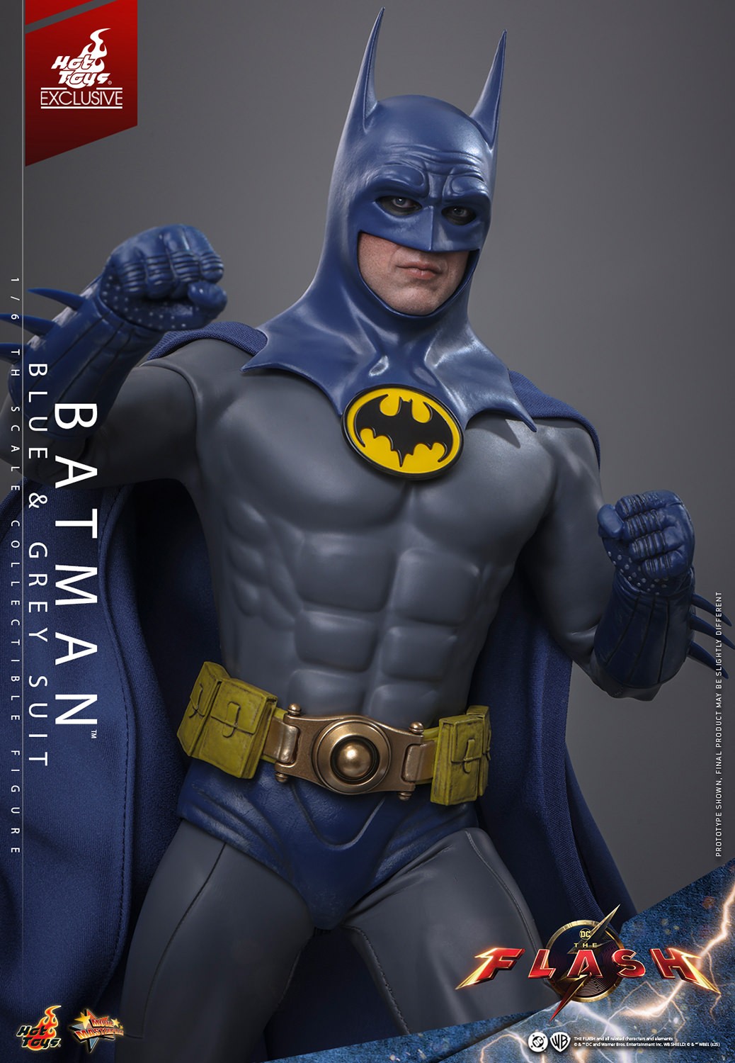 DC Comics Batman™ (Blue & Grey Suit) Sixth Scale Figure  (Prototype Shown) View 12
