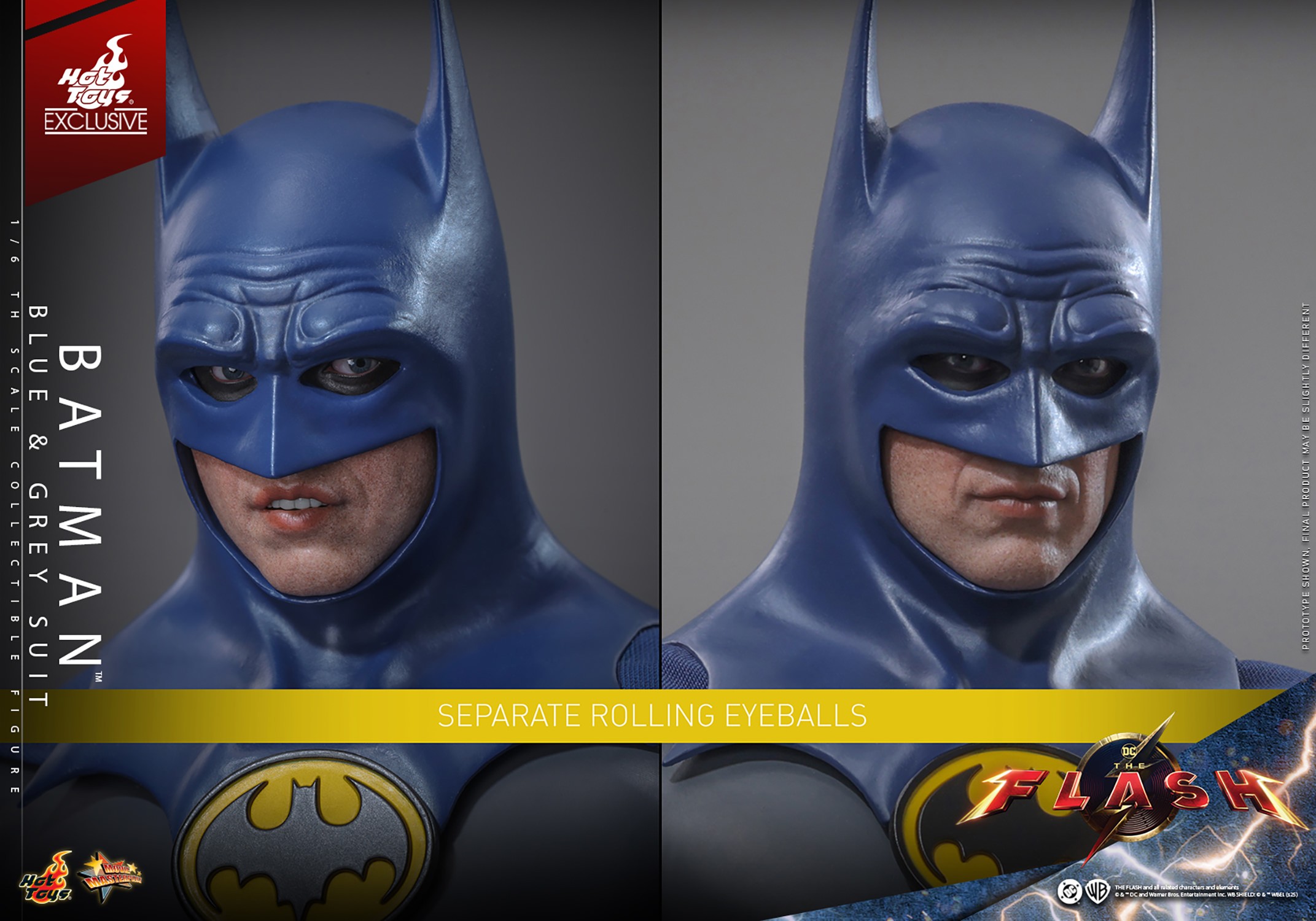 DC Comics Batman™ (Blue & Grey Suit) Sixth Scale Figure  (Prototype Shown) View 19