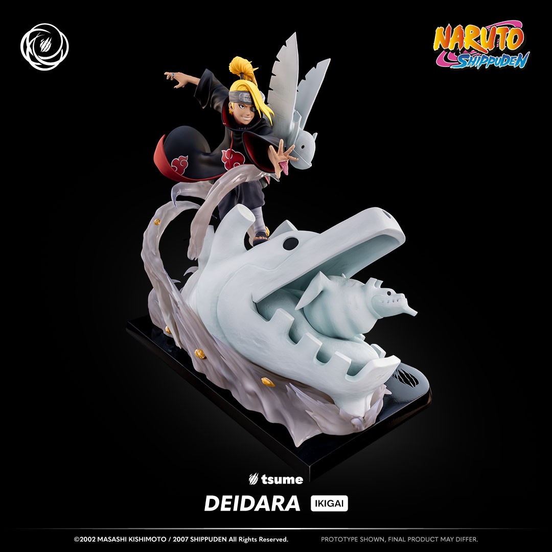 Naruto Deidara Ikigai Akatsuki Statues  (Prototype Shown) View 8