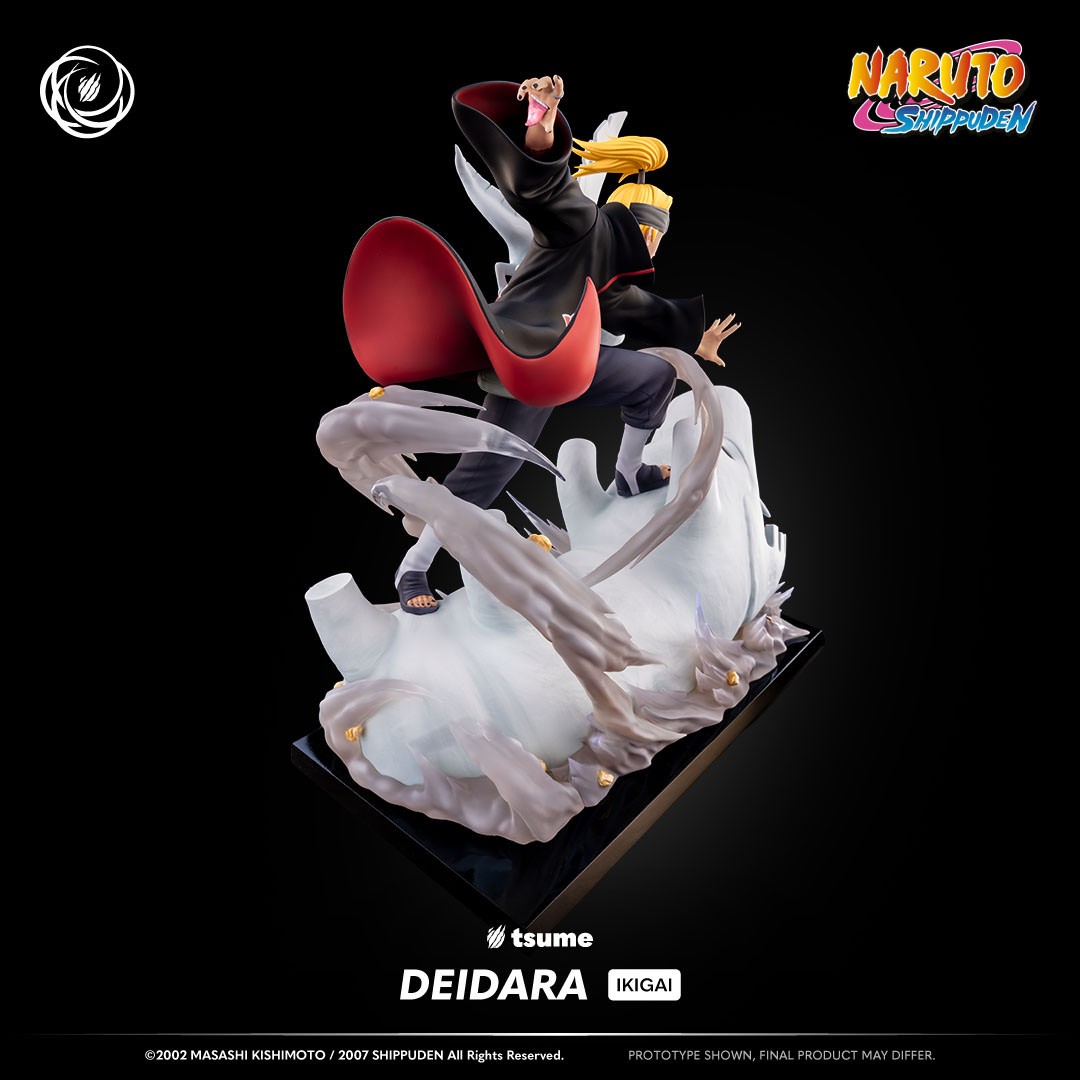 Naruto Deidara Ikigai Akatsuki Statues  (Prototype Shown) View 9