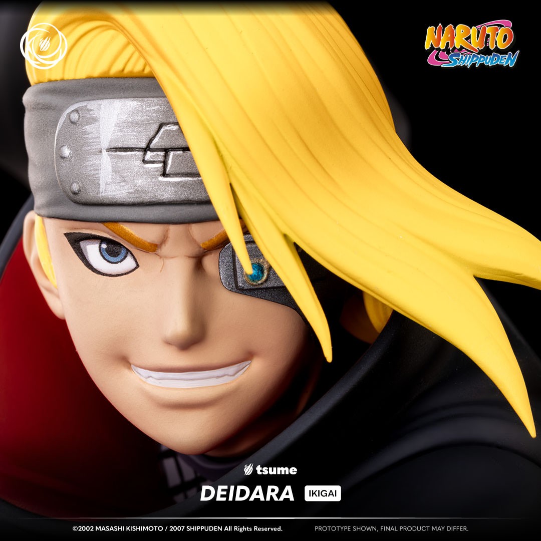 Naruto Deidara Ikigai Akatsuki Statues  (Prototype Shown) View 14