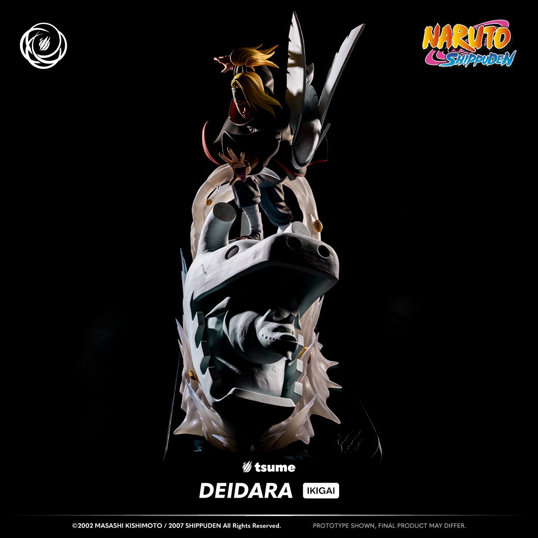 Naruto Deidara Ikigai Akatsuki Statues  (Prototype Shown) View 15