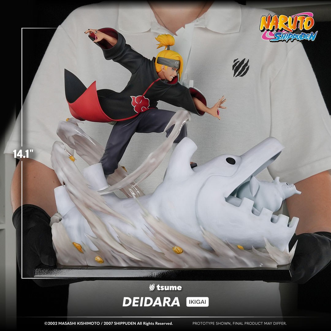 Naruto Deidara Ikigai Akatsuki Statues  (Prototype Shown) View 2