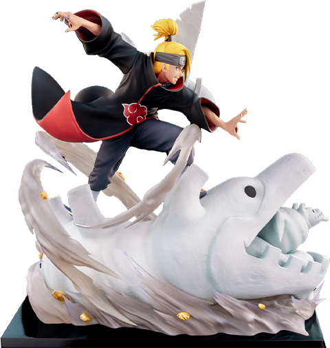Naruto Deidara Ikigai Akatsuki Statues  (Prototype Shown) View 16
