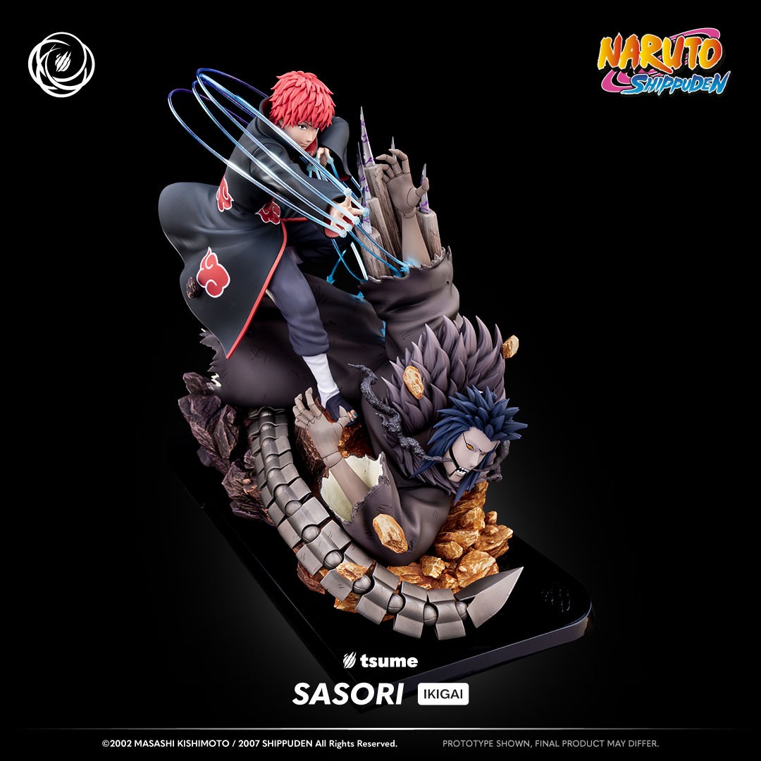 Naruto Sasori Ikigai Akatsuki Statues  (Prototype Shown) View 3